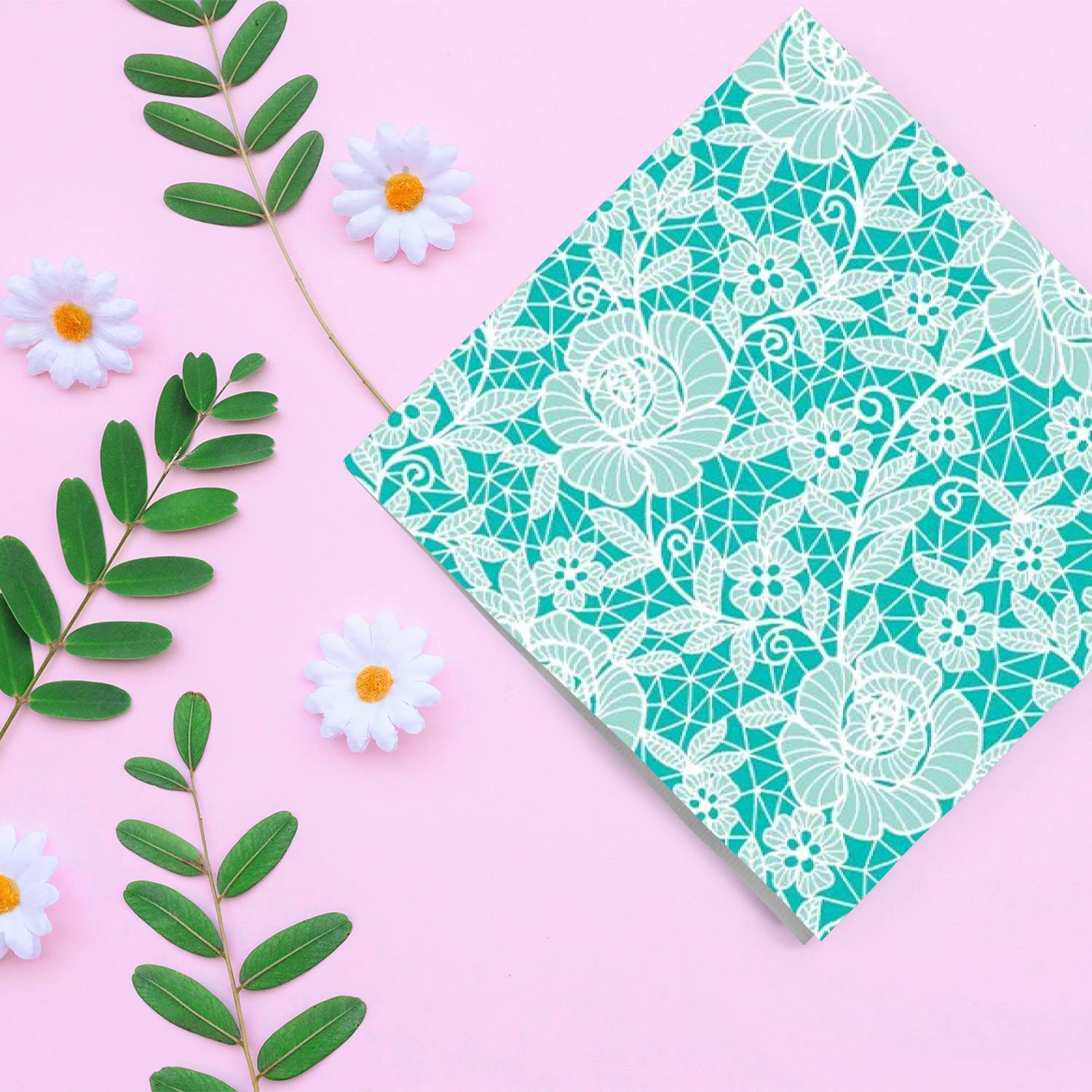 Blue Beauty Lunch Paper Napkins 20 Pack