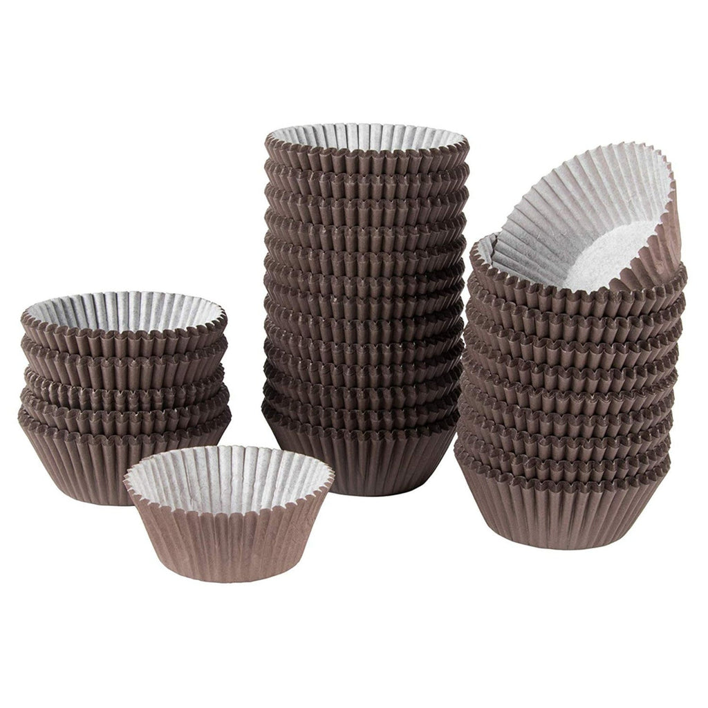 Brown Baking Cups 48 Pack