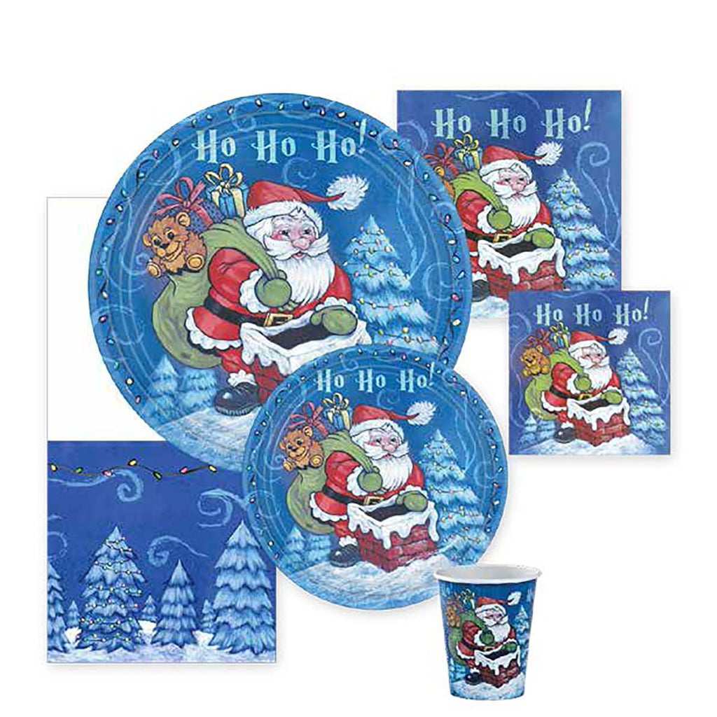 9oz Paper Cup Heavyweight Christmas Santa  12 count