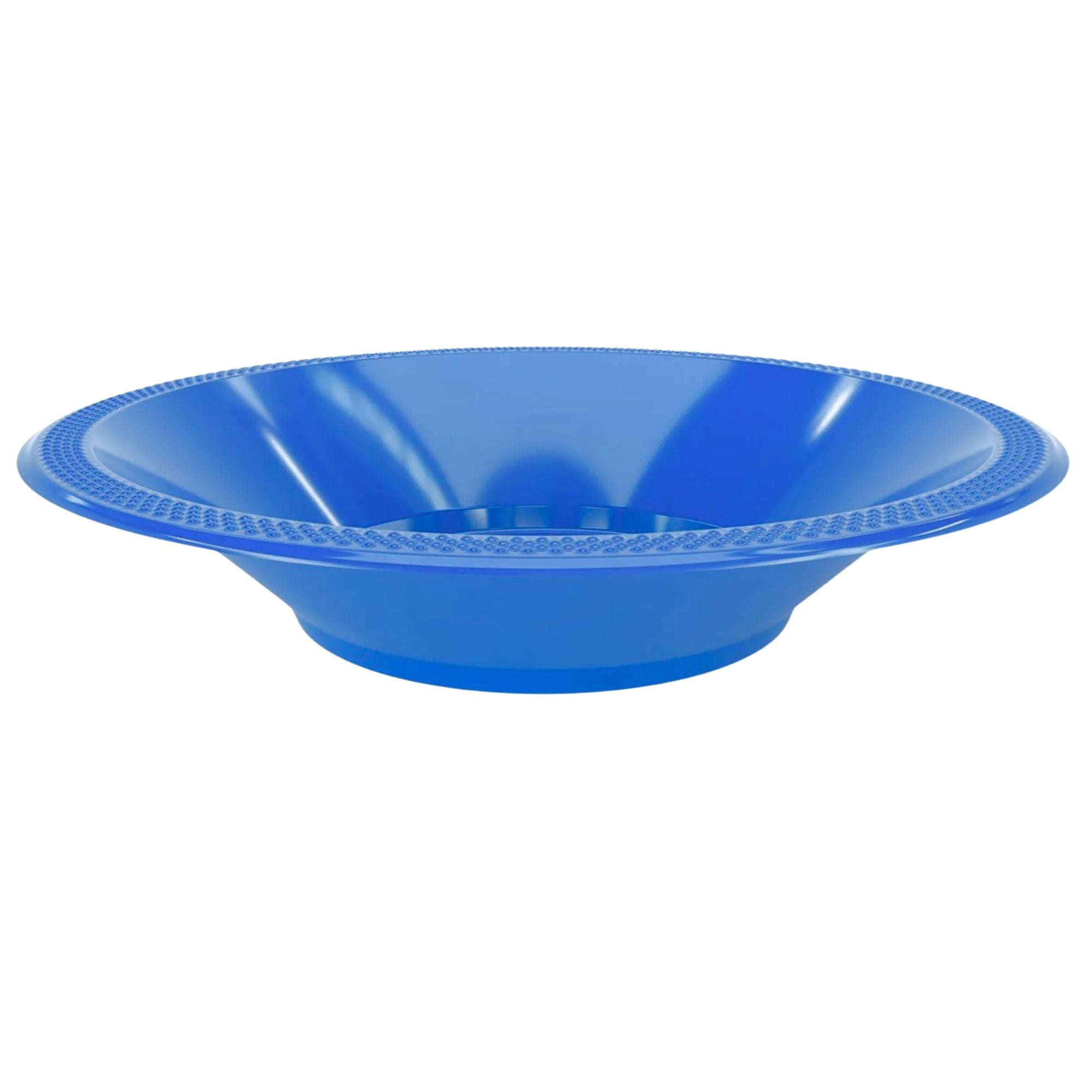 BLUE Complete Plastic Disposable Dining Solution for Your Event: Budget Party Set