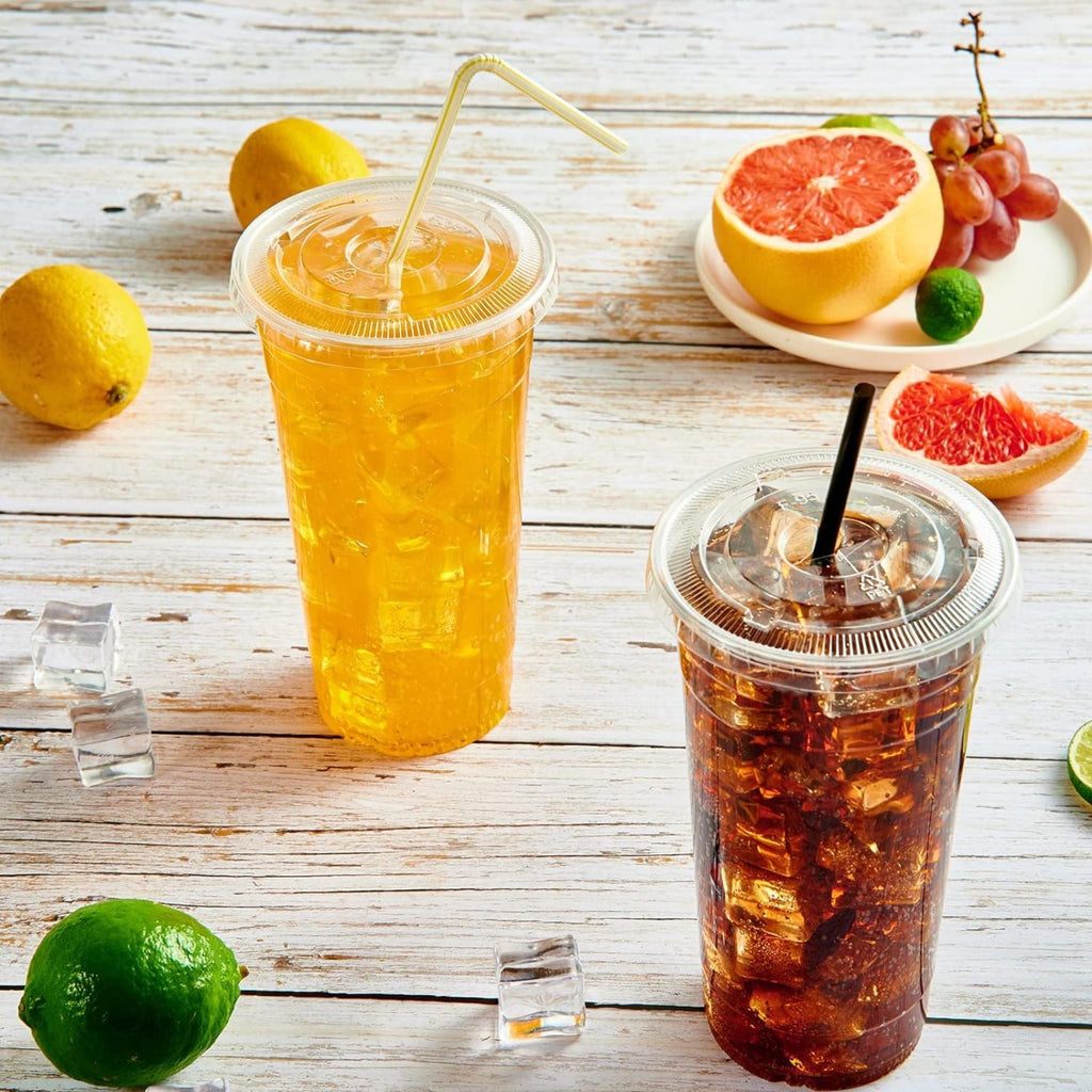 *WHOLESALE* 20oz Plastic Clear PET Cups Disposable 600 ct/Case