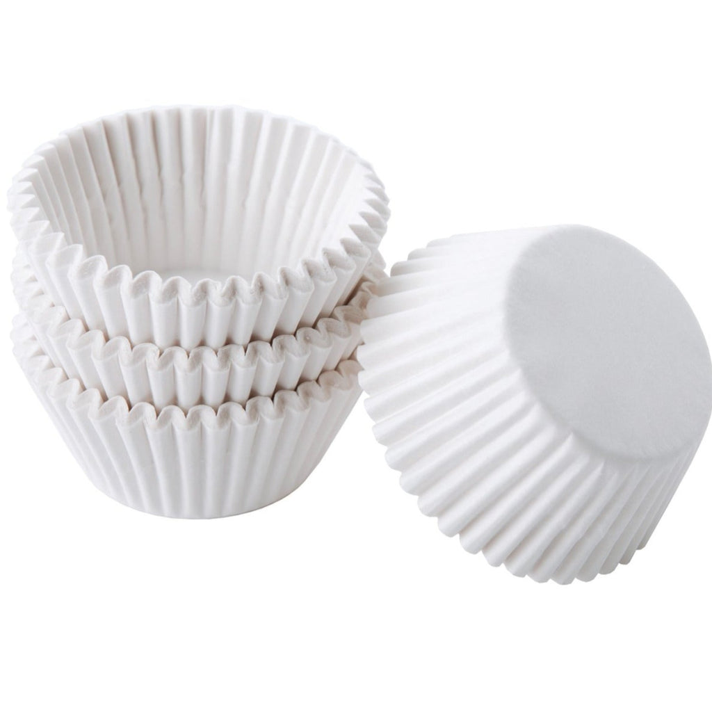 Silver Baking Cups Mini 40 Pack