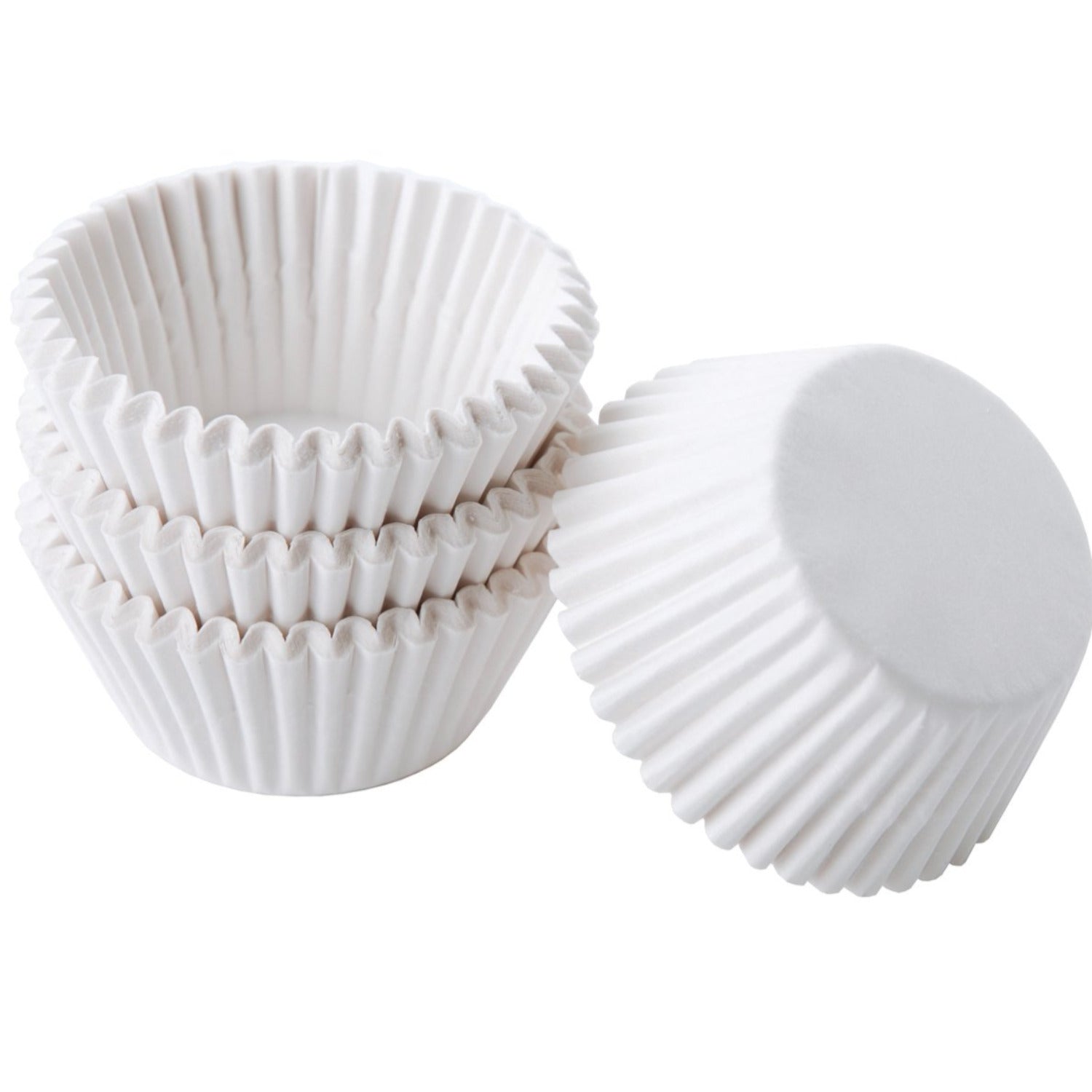 Silver Baking Cups Mini 40 Pack