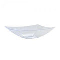 64oz rectangular serving Bowl Clear Plastic