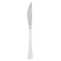 Glamour Collection Clear plastic Disposable Knives 20 Pack