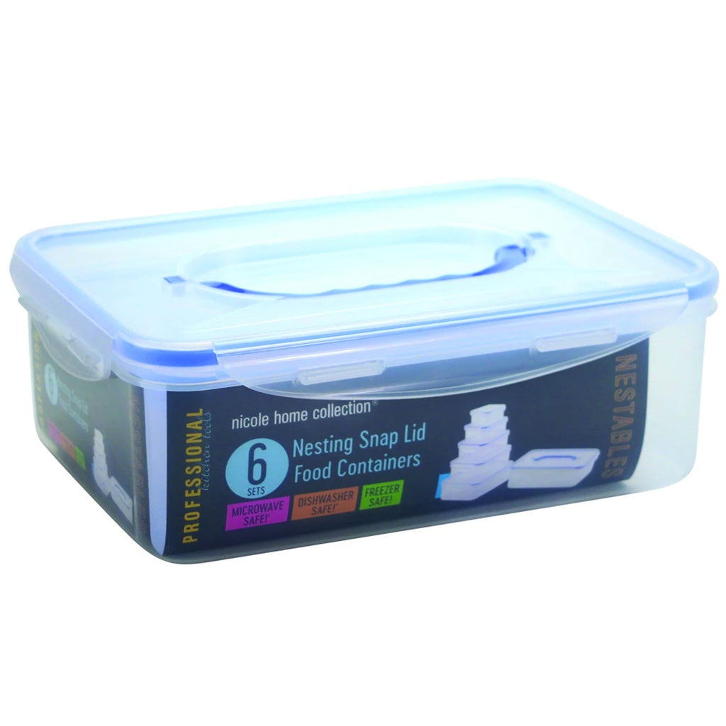 Multi Clear Containers Heavy Weight Plastic