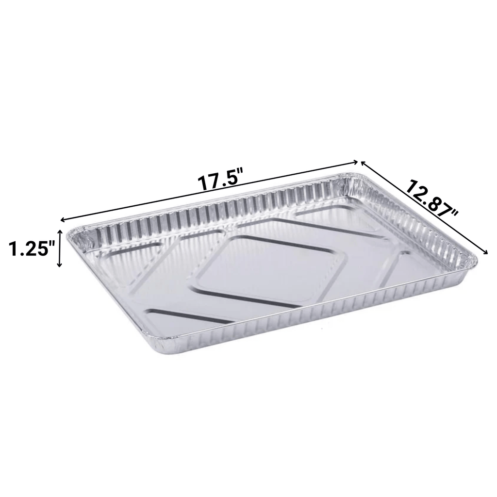 Half Size Cookie Sheet with Plastic Dome Lid, Heavy Weight Aluminum  15 Pack