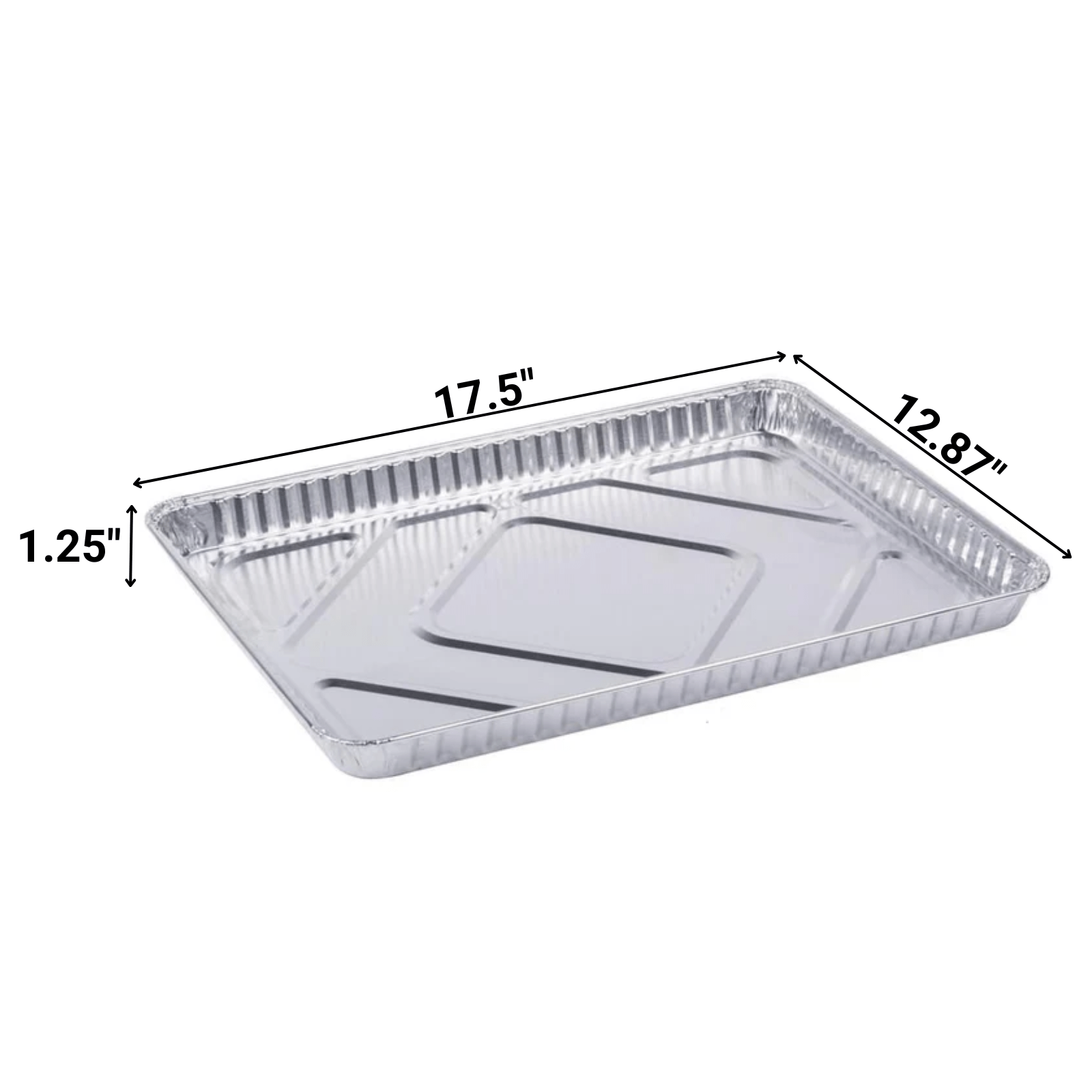 Half Size Cookie Sheet with Plastic Dome Lid, Heavy Weight Aluminum  15 Pack