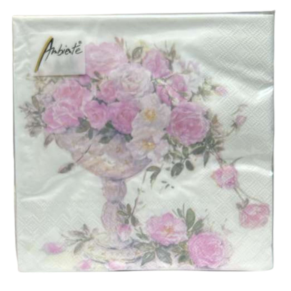 Flower Floral Lunch Napkins | 20 Pack Available
