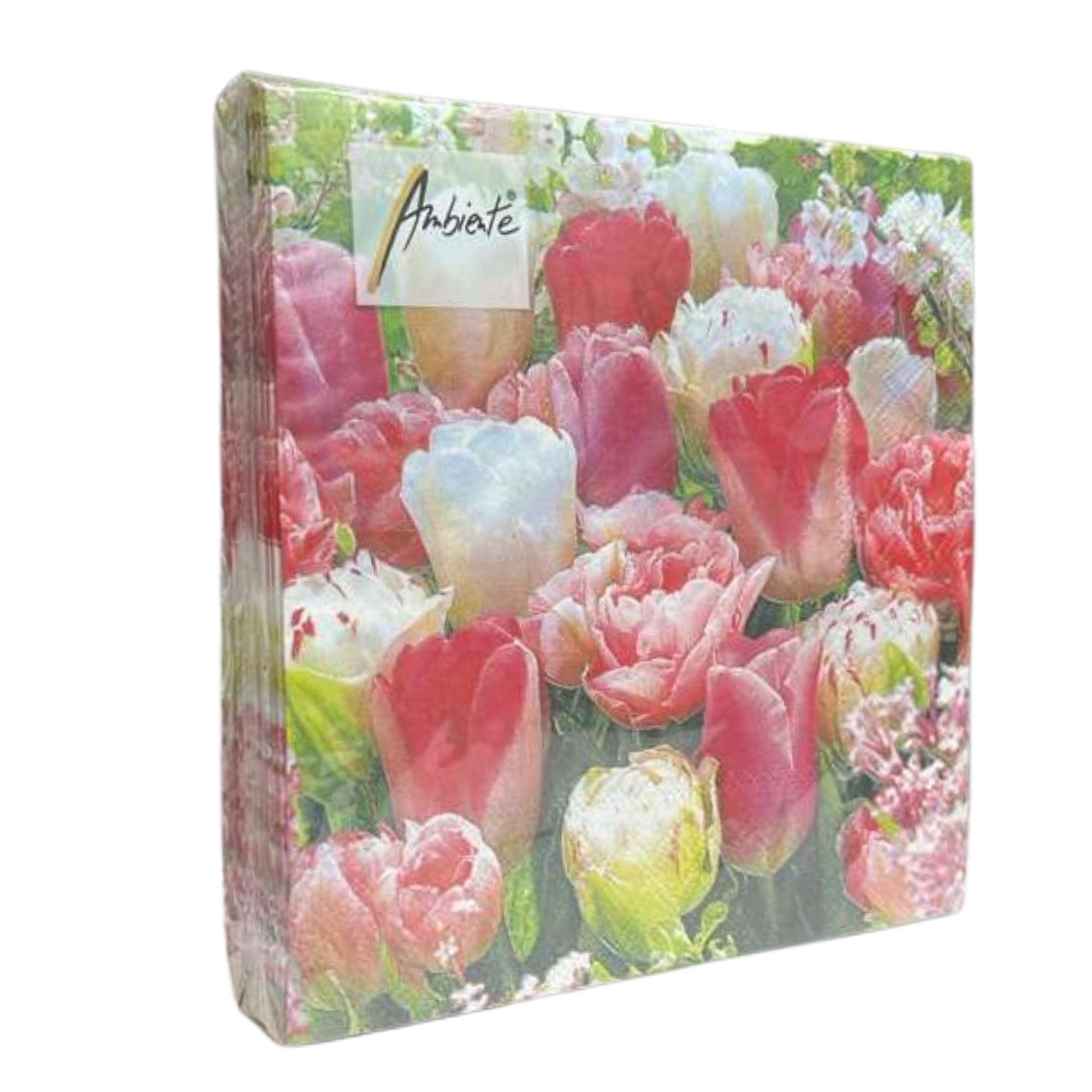 Ambiente Tulip Garden Lunch  Napkins: 20 Pack