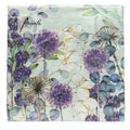 Ambiente Botanical Purple Floral Lunch Napkins: 20 Pack
