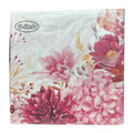 Flower Pink Floral Lunch Napkins  : 20 Pack