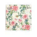 Flower Pink Rose Lunch Napkins  : 20 Pack