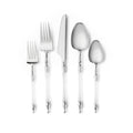 Sophisticated Cutlery Glitter Silver/Silver Disposable Plastic 40 Pack