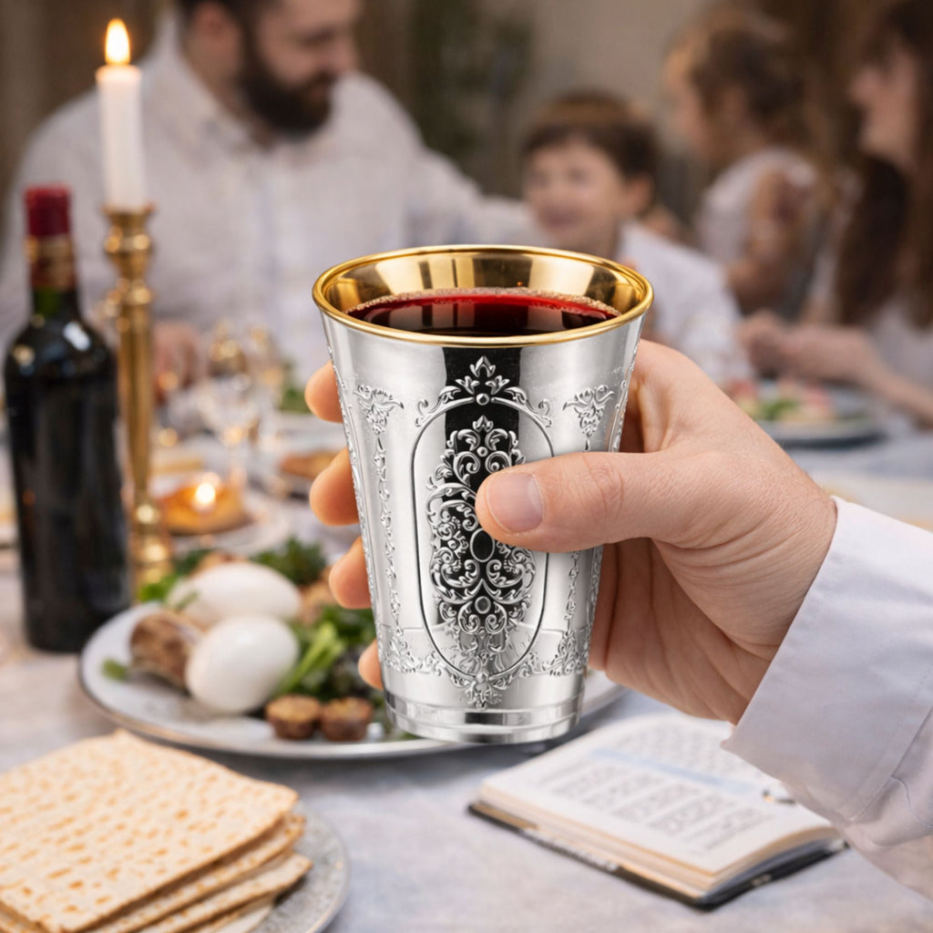 5oz Plastic Wine Kiddush Cups Regal Round Bottom 10 Pack