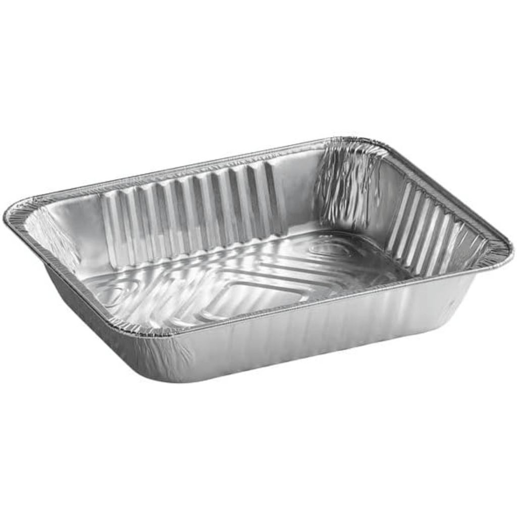 *WHOLESALE* 9×13 Half Size Pan With Lids  Regular weight Aluminum Disposable