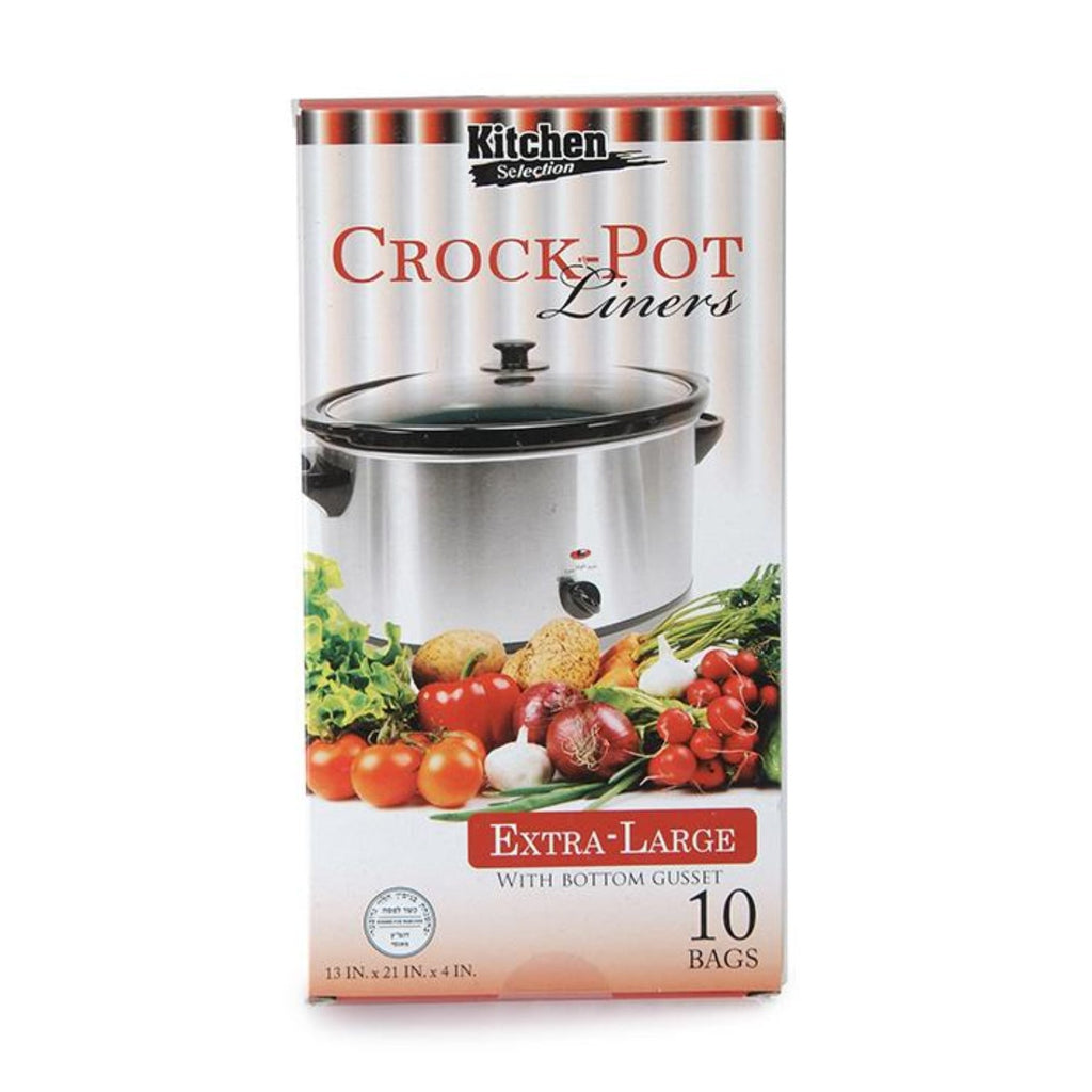 X-Large 7-8 quarts 13x21x4 Crock Pot Liner Plastic