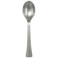 Silver Soup Spoon Plastic Extra Strong Quality