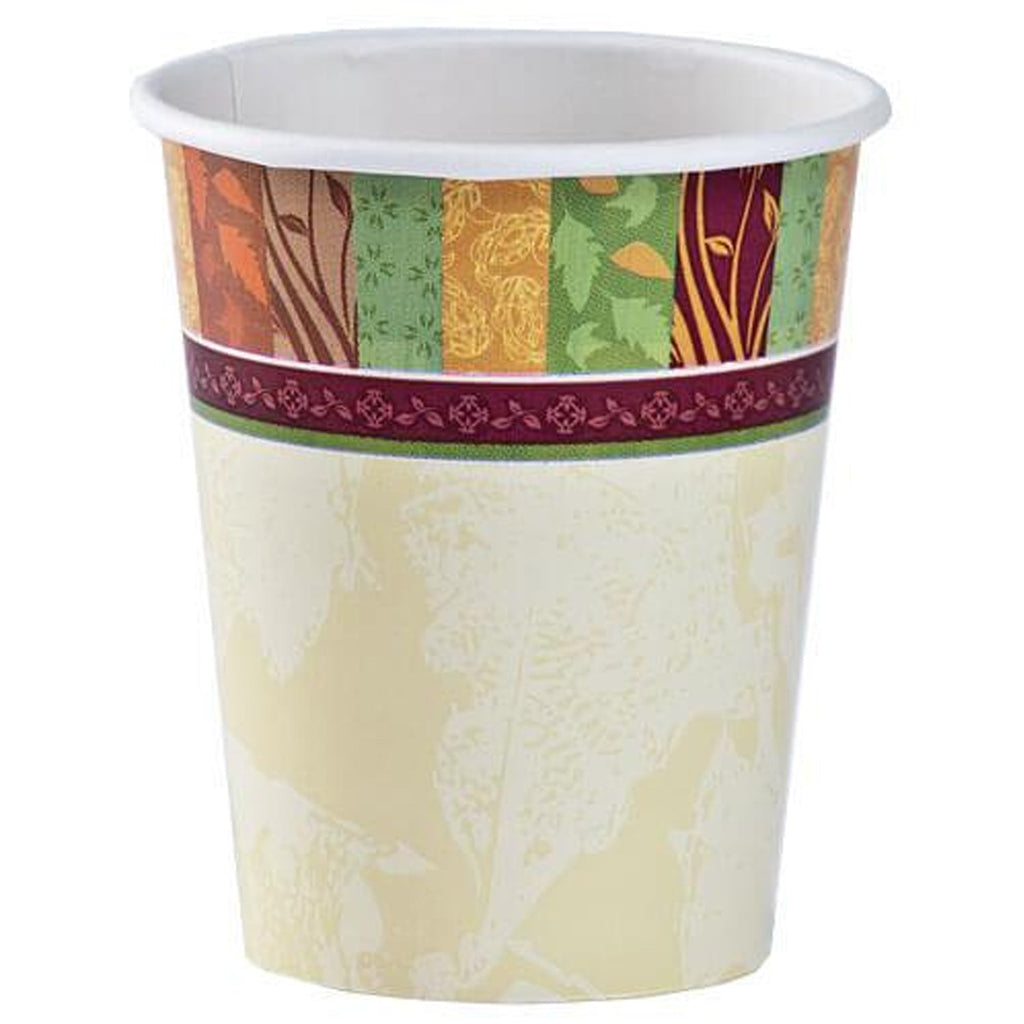 9oz Paper Cups Fall Design Heavyweight 9oz 12Pack Disposable Hanna K Default Title
