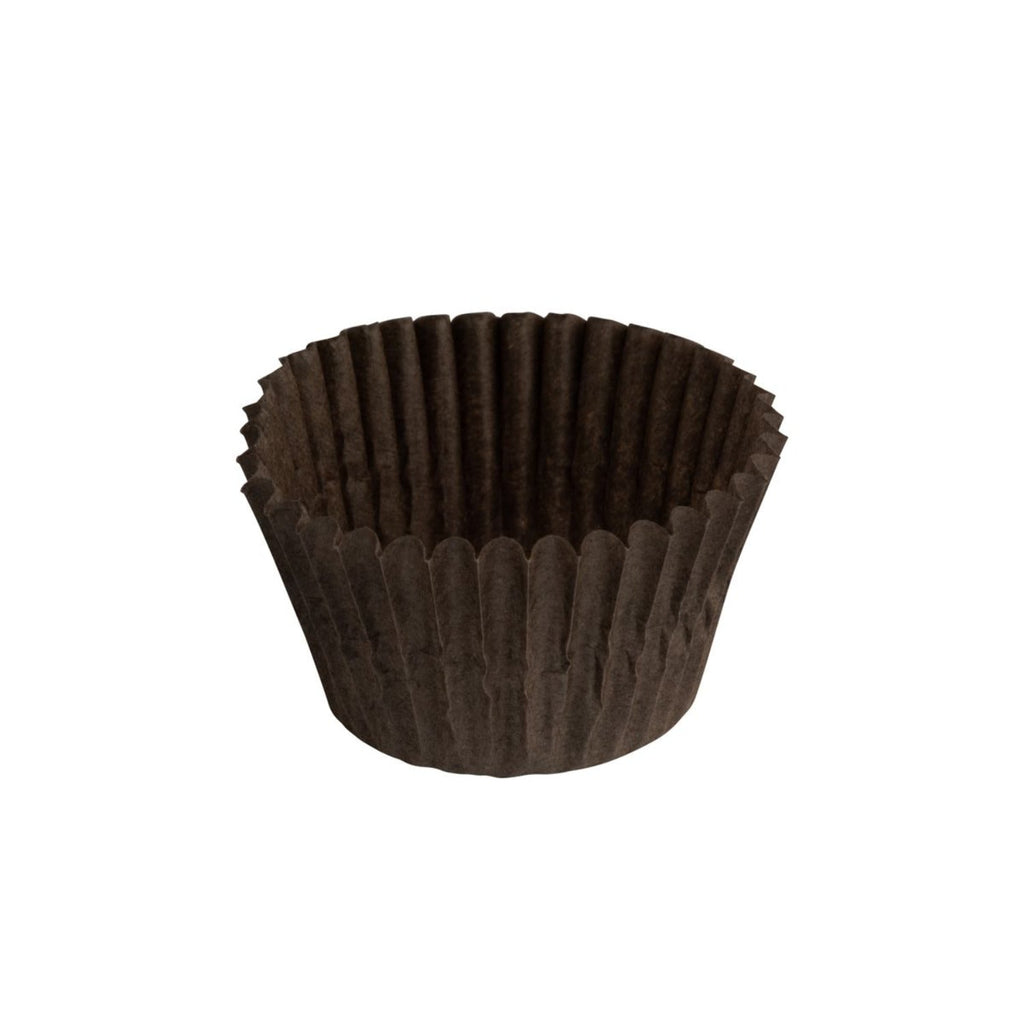 Brown Baking Cups Mini 72 Pack
