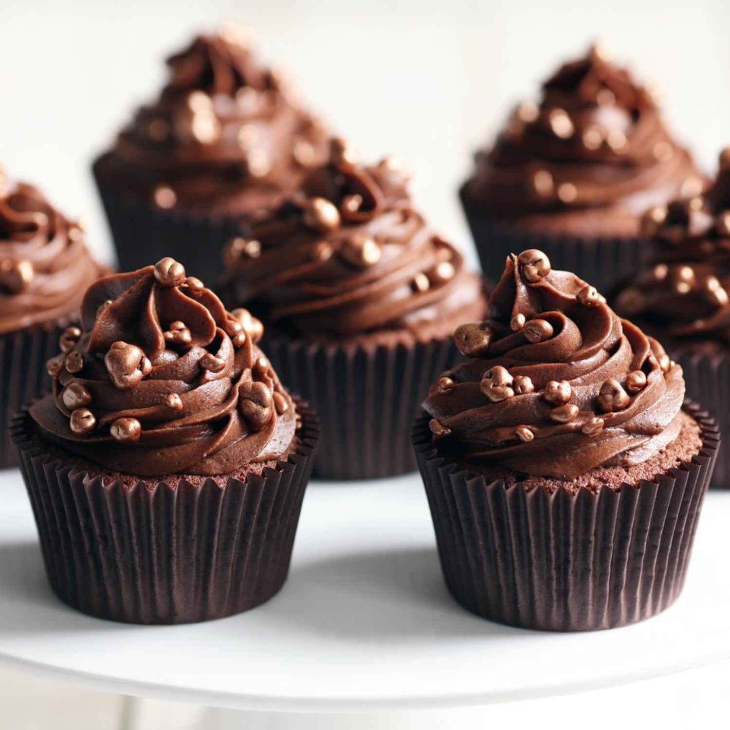 Brown Baking Cups Mini 72 Pack