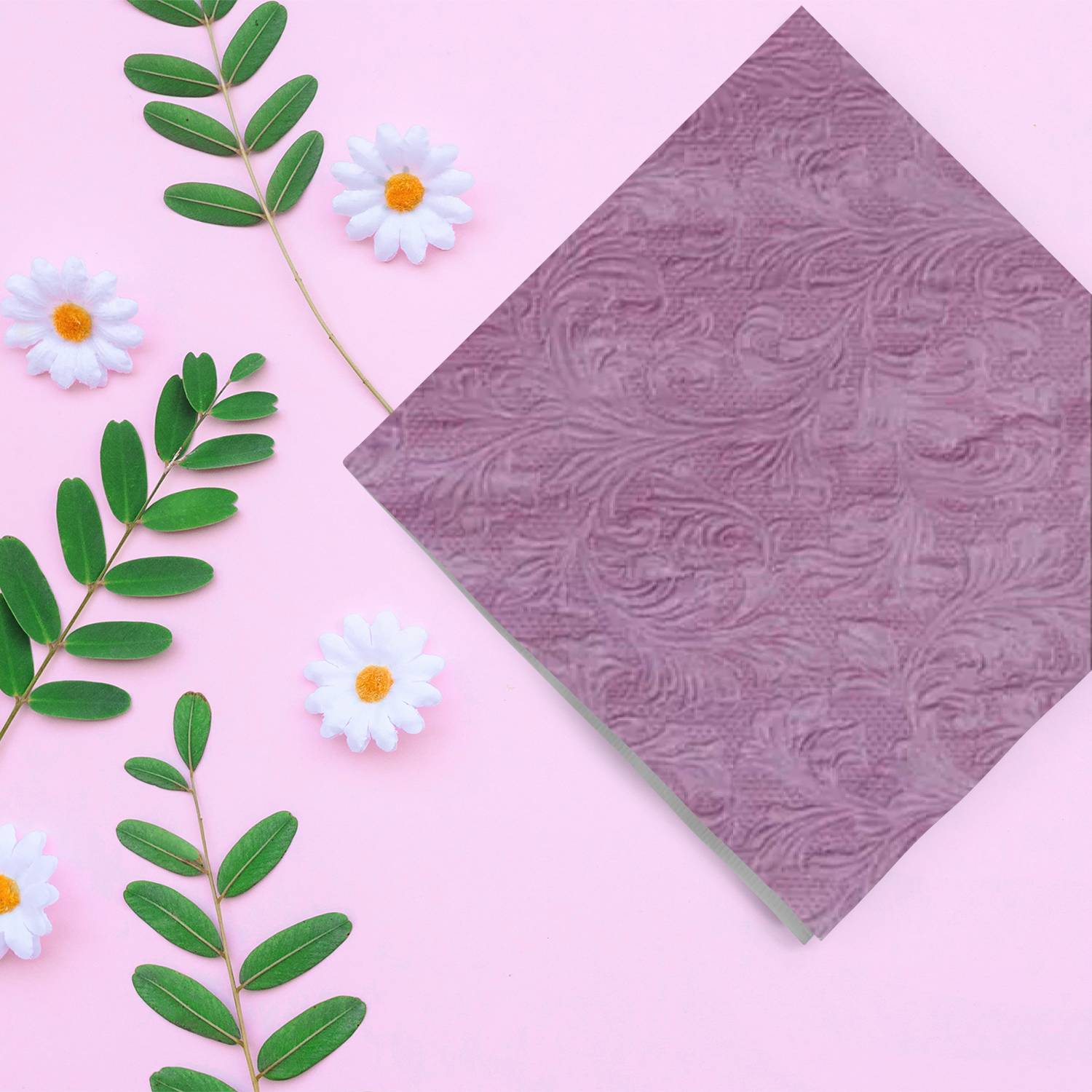 Fiorentina Fuchsia Lunch Napkins 20 Pack