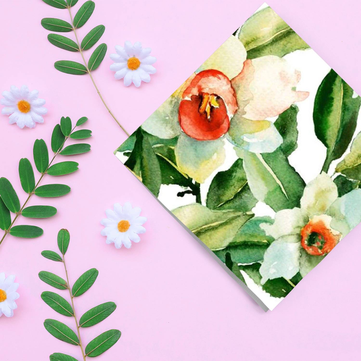 Flower Shower Lunch Paper Napkins 20 Pack