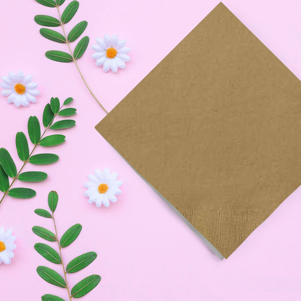 Gold Lunch Napkins