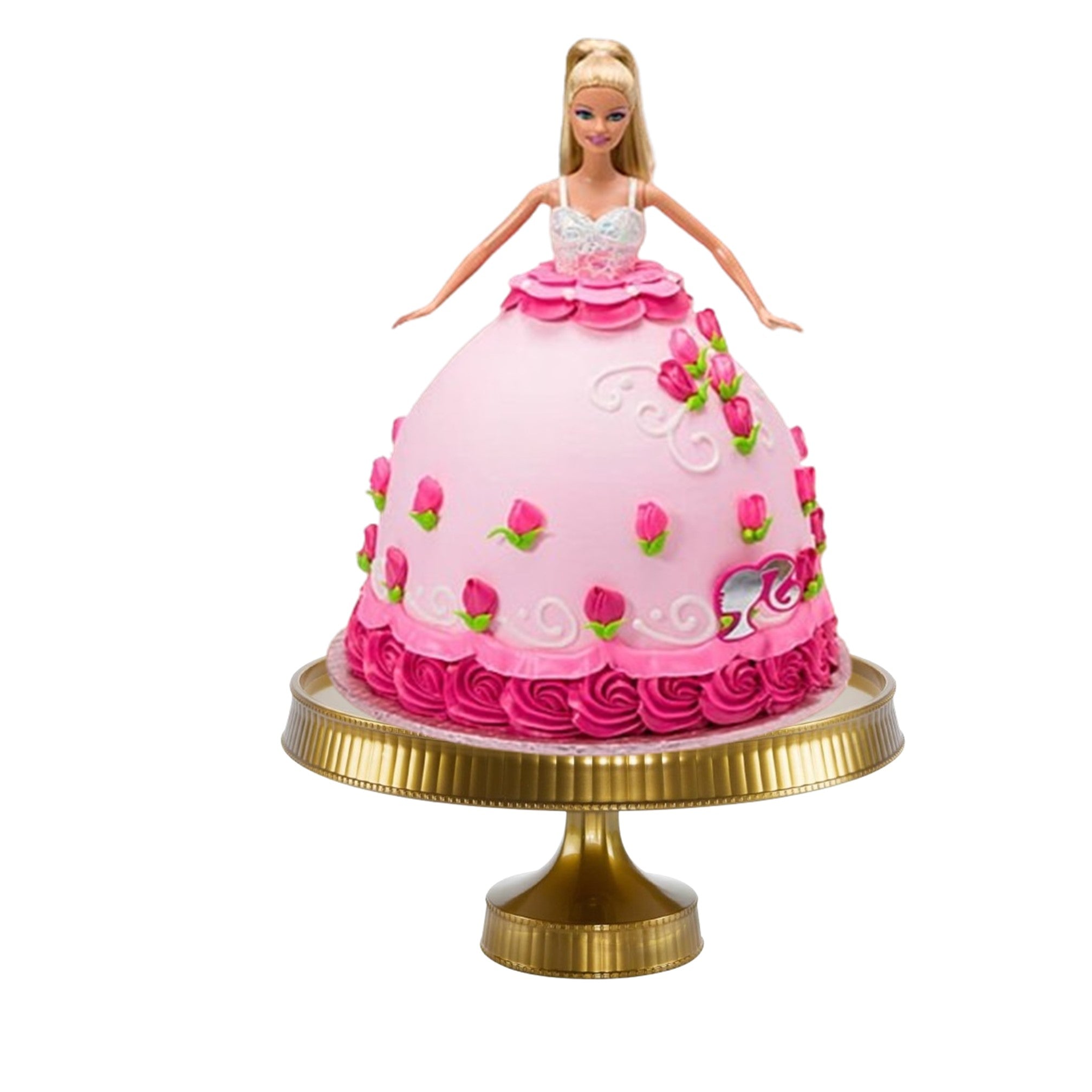 10.5" Gold Cake Plastic Stands Extra Heavyweight