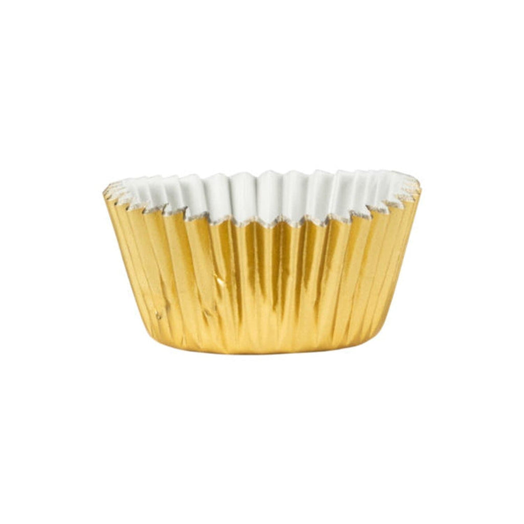 Gold Mini Foil Baking Cups 40 Pack