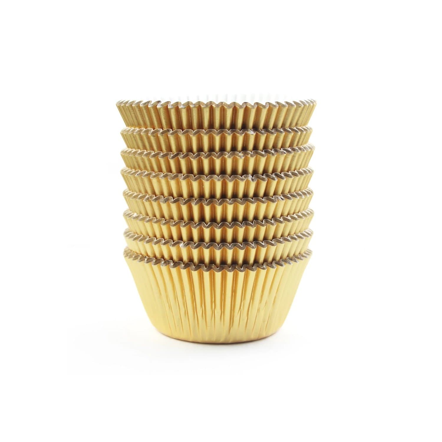 Gold Mini Foil Baking Cups 40 Pack