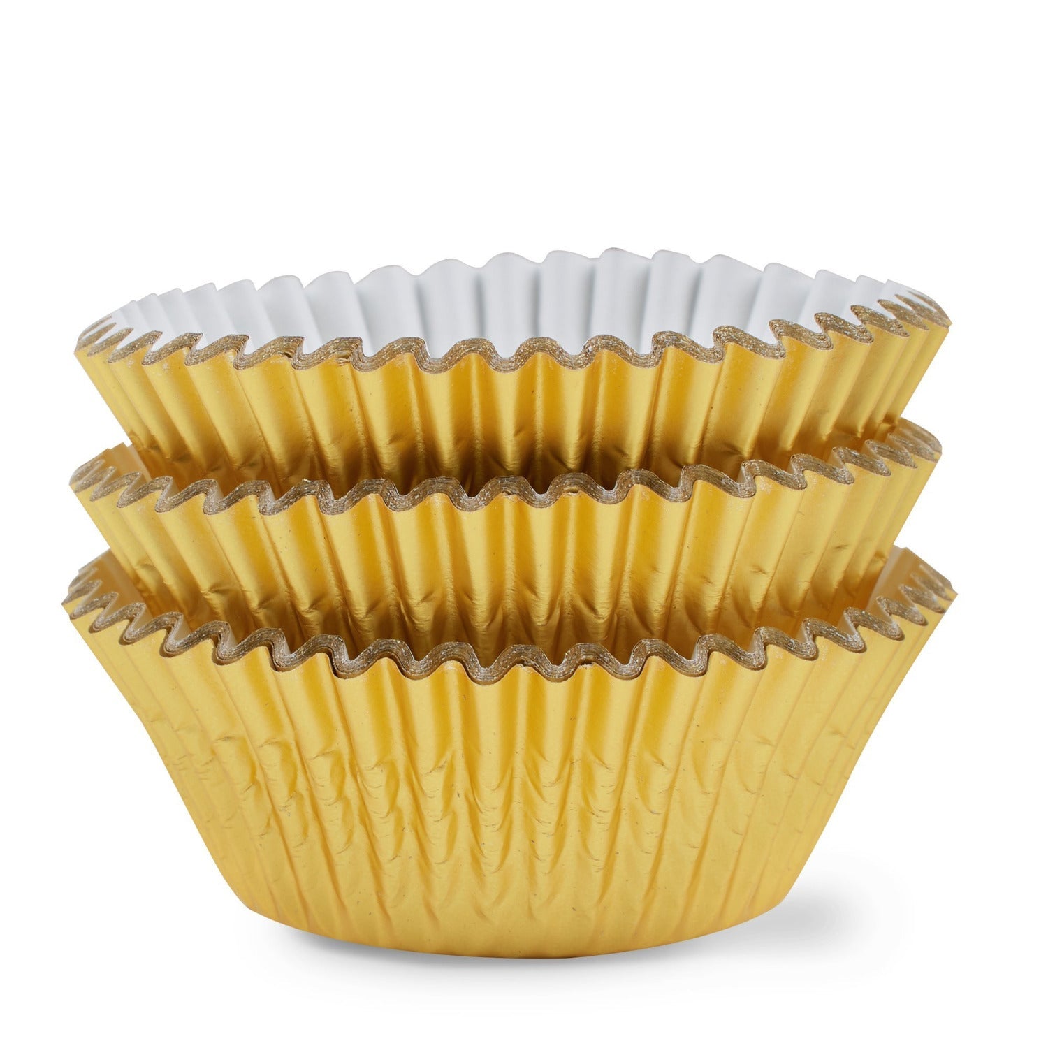 Gold Mini Foil Baking Cups 40 Pack