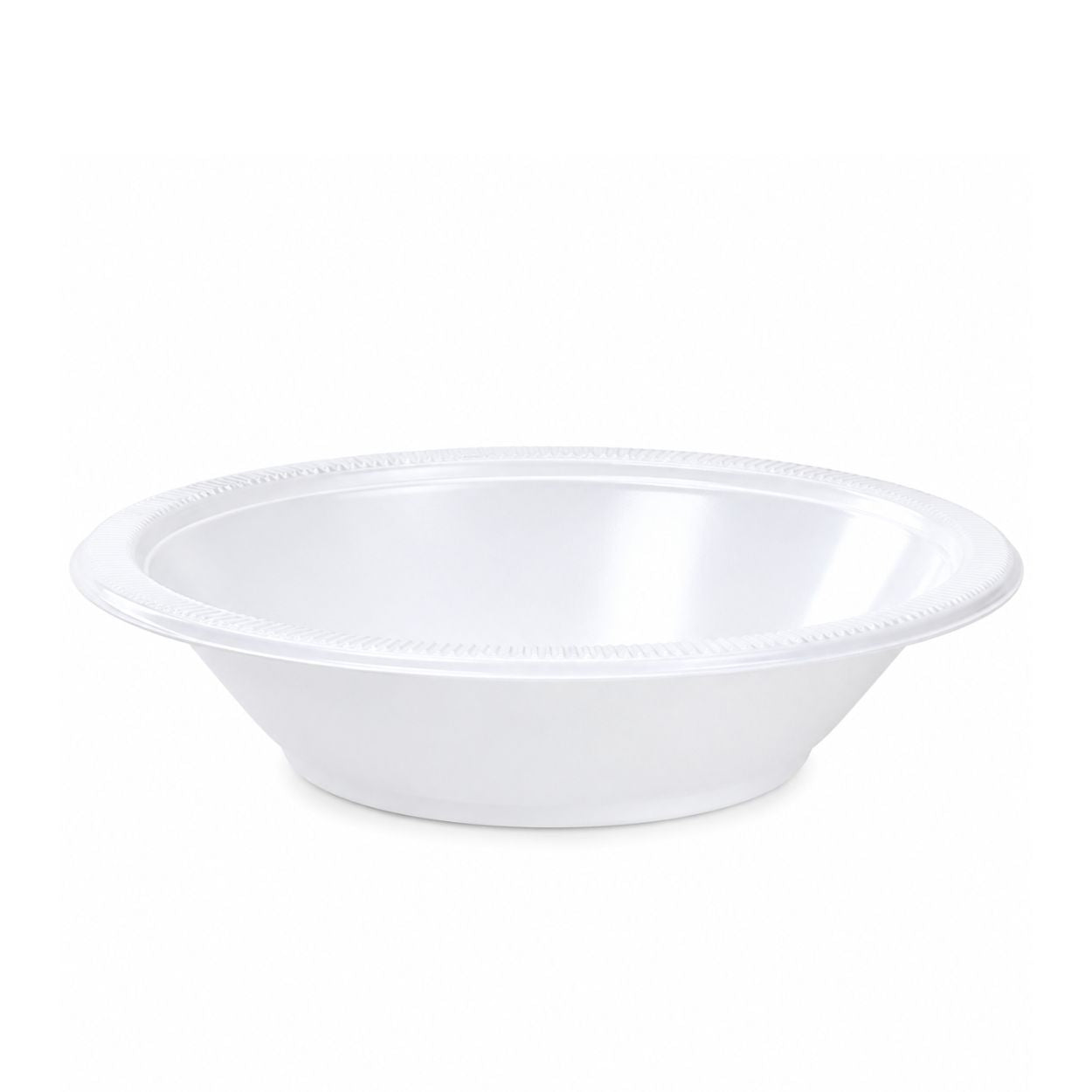 *BUY BULK* 15oz Bowl White Heavy Weight Plastic