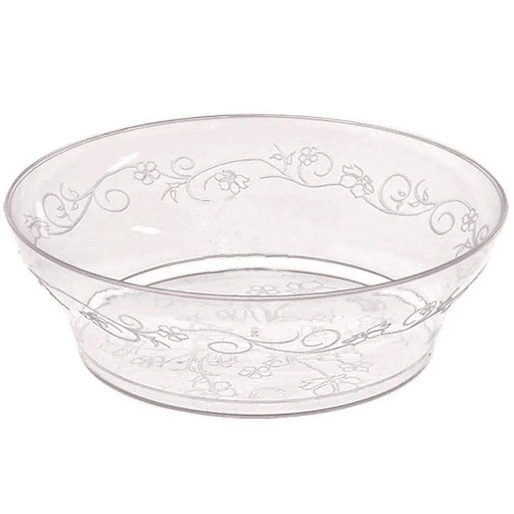 *BUY BULK* 10oz Soup Bowl Heavyweight Clear Plastic  D'Vine