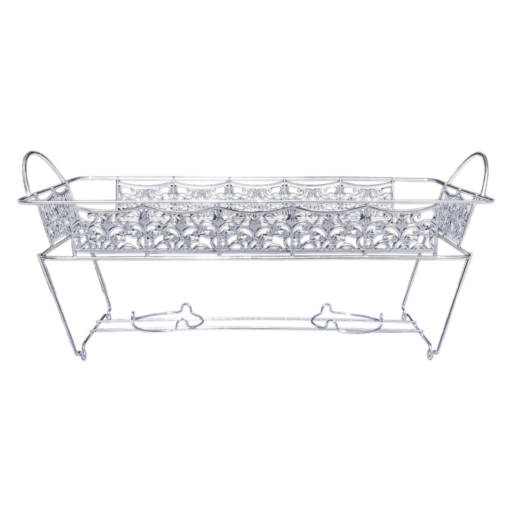 Full size  Silver Chafing Rack Decorative