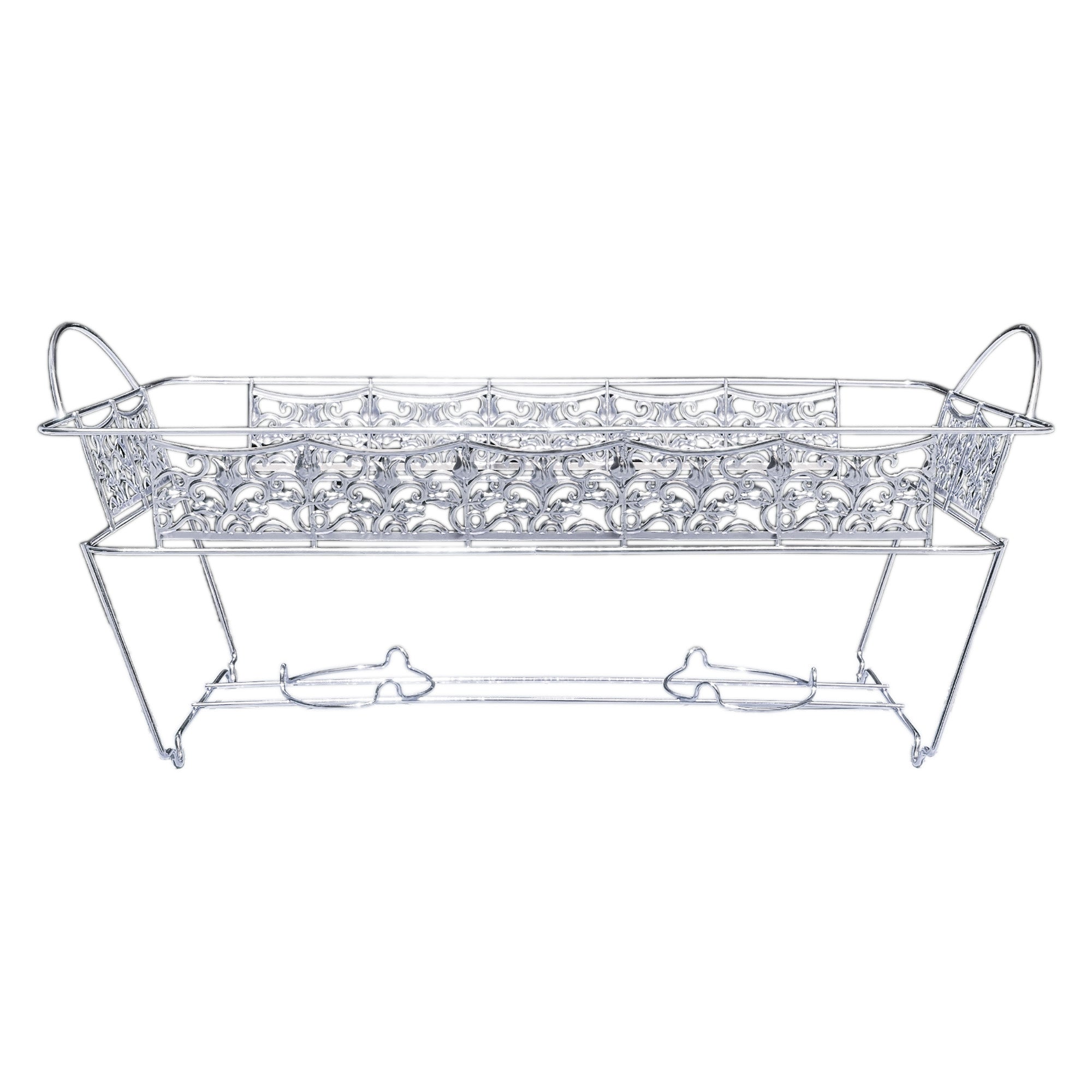 Full size  Silver Chafing Rack Decorative