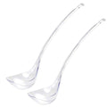 2.5oz Serving Ladle Heavy Weight Plastic Clear