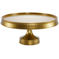 10.5" Gold Cake Plastic Stands Extra Heavyweight