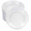 *BUY BULK* 10" Plates Clear Heavy Weight Plastic Disposable