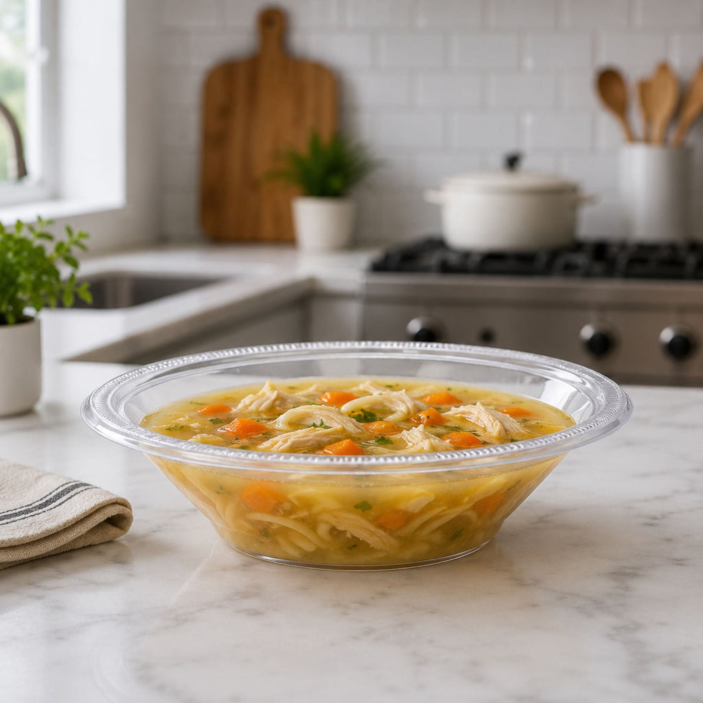 15oz Bowls Clear Heavy Weight Plastic