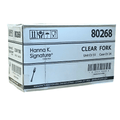 *WHOLESALE* Heavyweight Clear Plastic Fork 1224/Case