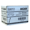 *WHOLESALE* Heavy weight Plastic Knife Clear 1224/Case
