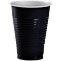 18oz Plastic Cups Black | Black Solo Cups