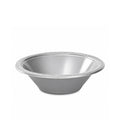 12oz Silver Plastic Bowl Disposable Party Serving Bowls