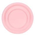 10" & 7" Pink Disposable Plastic Plates Combo Set
