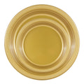 10" & 7" Gold Disposable Plastic Plates Combo Set