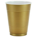 18oz Plastic Cups Gold (Hanna k. Signature)