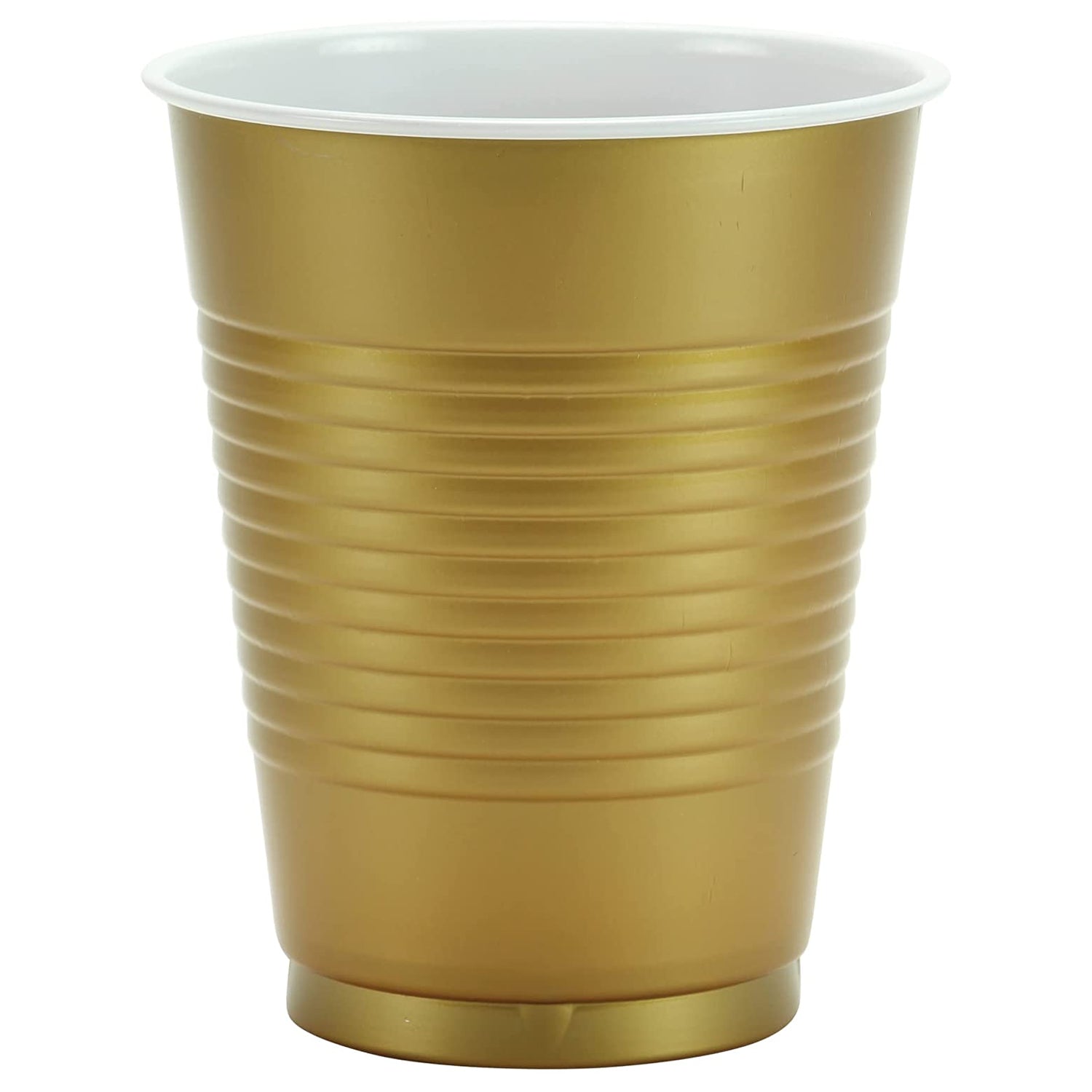 18oz Plastic Cups Gold (Hanna k. Signature)