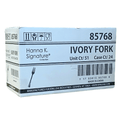*WHOLESALE* Heavyweight Plastic Fork Ivory 1224/Case