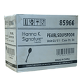 *WHOLESALE* Soup spoon Heavy weight White Plastic 1224/Cases